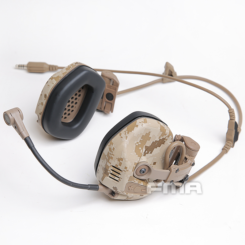 FMA RAC tactical headphones BK/DE/RG/MC/AOR1 TB1317 - Headset - FMA.HK